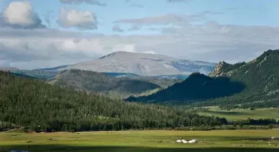 panoramic views over Ulaanbaatar