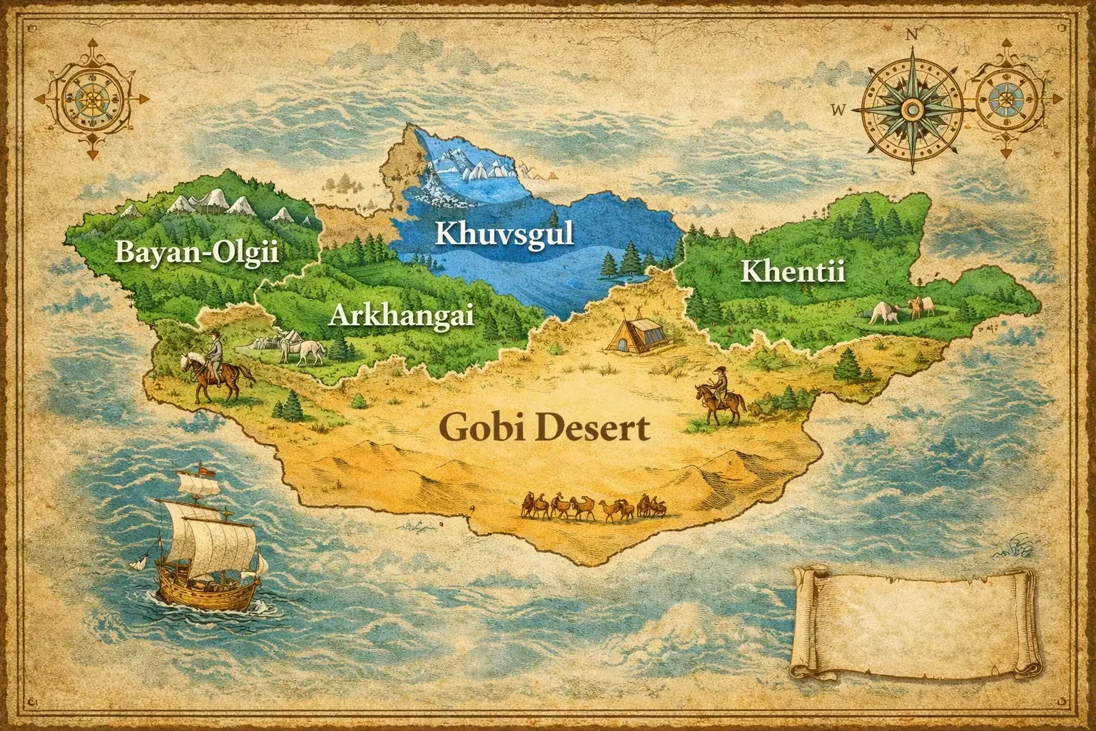 Mangolia's five destination 