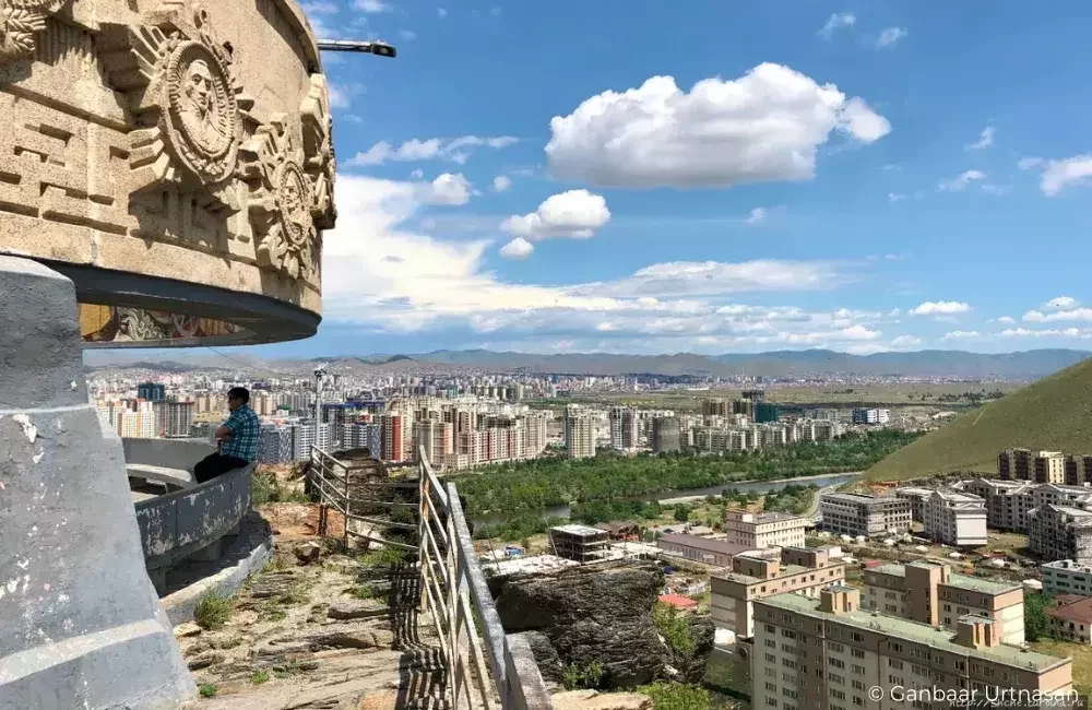ride toward Renchinlhumbe on a Mongolia trip, camping overnight in the Darhad Valley.